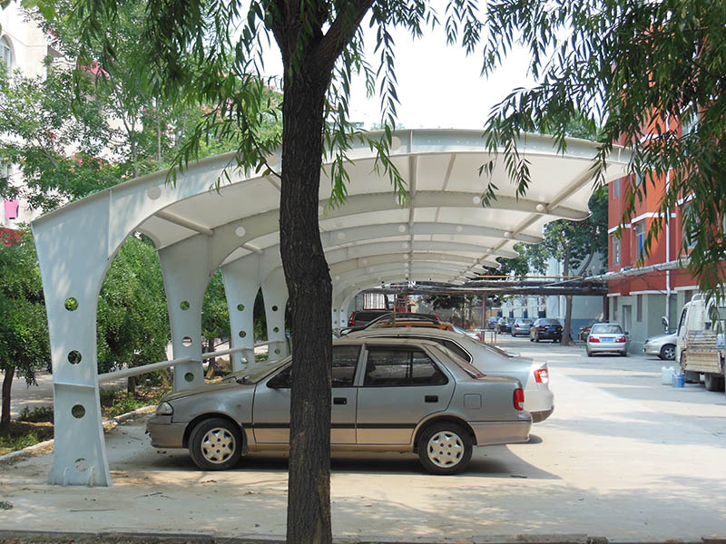 濱州第一中學(xué)膜結(jié)構(gòu)車棚