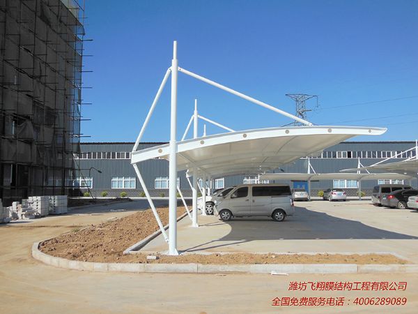 廣饒瑞特新材料膜結(jié)構(gòu)車棚